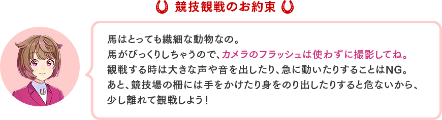 競技観戦のお約束