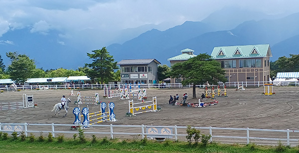 山梨県馬術競技場